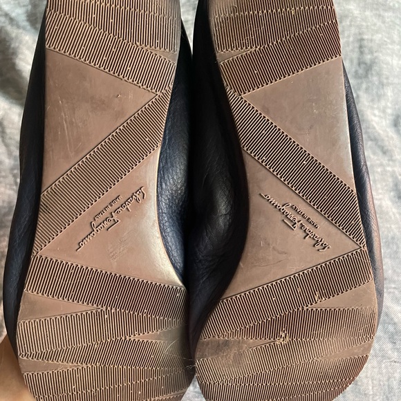 Salvatore Ferragamo My Joy Ballerina Shoes Navy size 6 - Picture 5 of 7